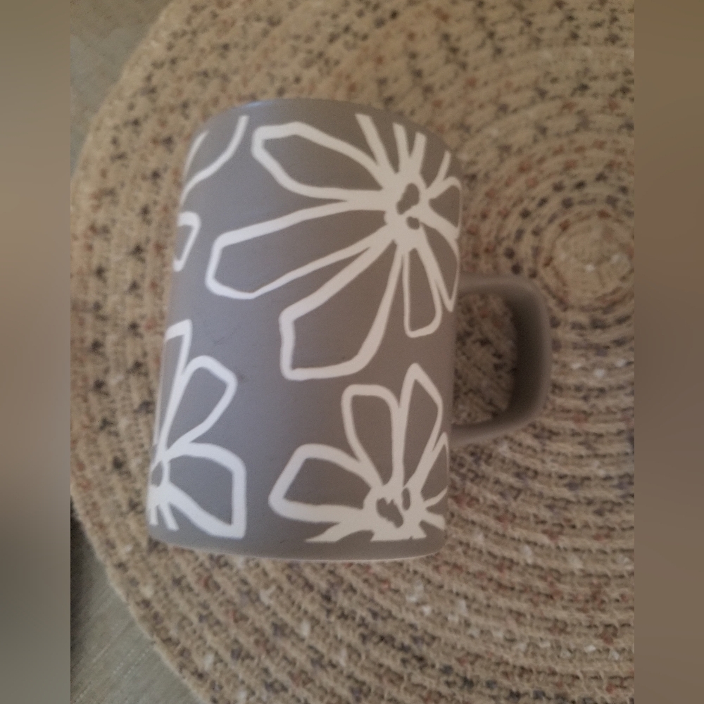 Ore' Originals Cuppa Colors Floral & Wheat Design (Set of 2) - Picture 4 of 5